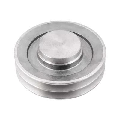 Polia de alumínio - 100mm - 2 Canais A