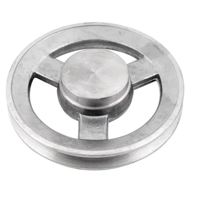 Polia de alumínio - 125mm - 1 Canal A