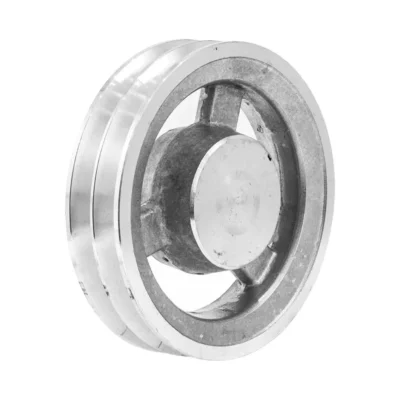 Polia de alumínio - 150mm - 2 Canais A